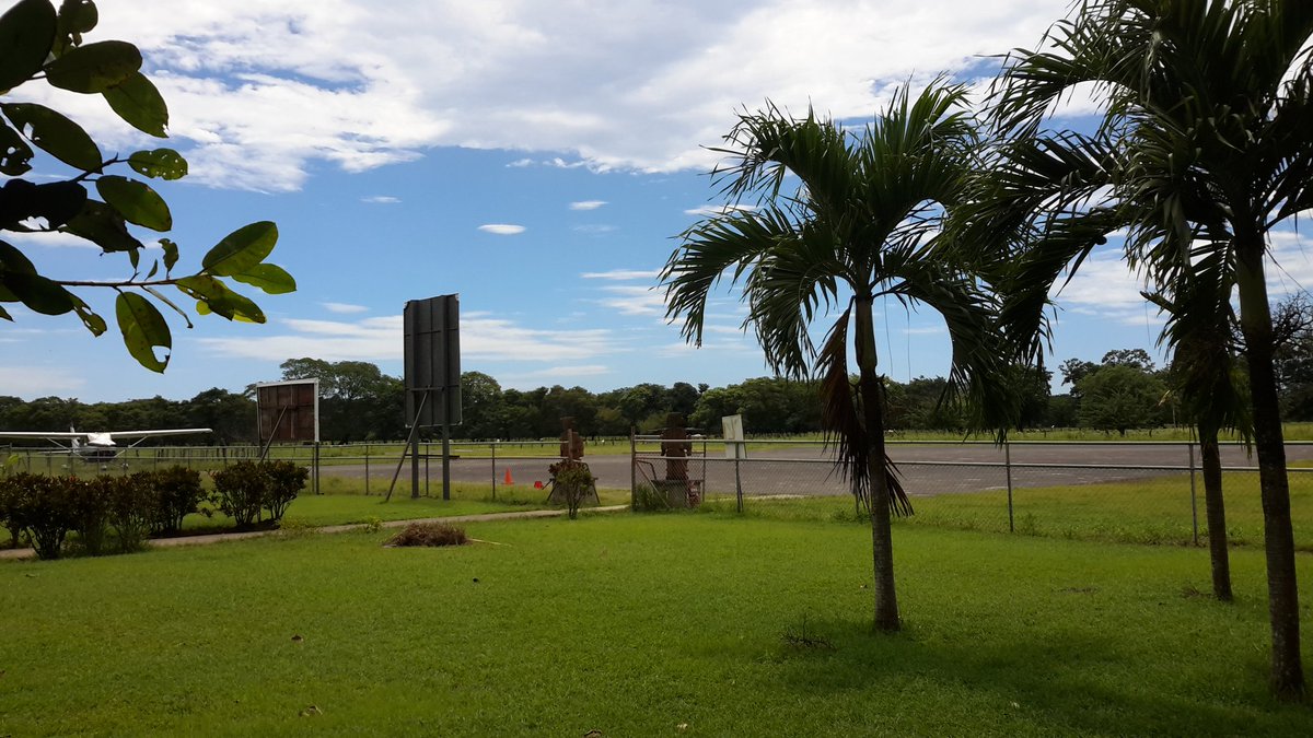 LydiaSingerHQ's tweet photo. Waiting for my #flysansa flight in #CostaRica on this tiny airstrip & found some new #friends https://t.co/8Gr8MVtUGl