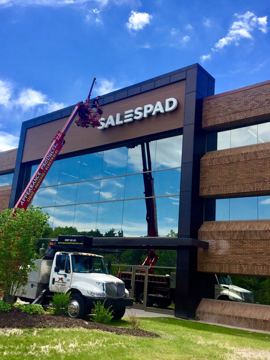 wearecavallo's tweet photo. New sign is in the works! #SalesPad https://t.co/3ZEIA07ldJ