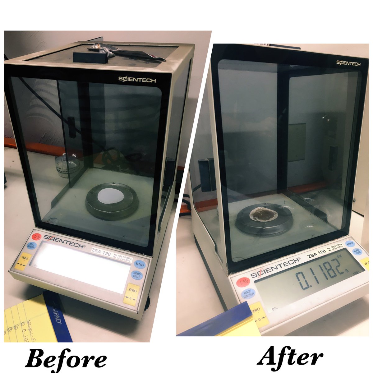 bioprocessH2O's tweet photo. A little TSS Testing going on in our lab this #Tuesday afternoon! #totalsuspendedsolids #transformationtuesday https://t.co/Ogctu1LhzM