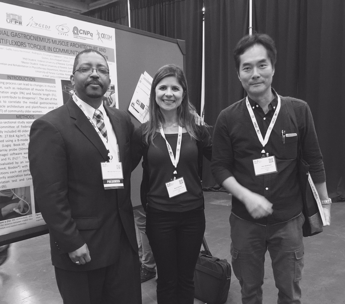 3maplab's tweet photo. Physical therapists from the USA, Brazil & Japan, connected by rehab #ultrasound research #IAGG2017 | @BryantSeamon @APTAtweets #PTnow https://t.co/bnoYEzRalZ