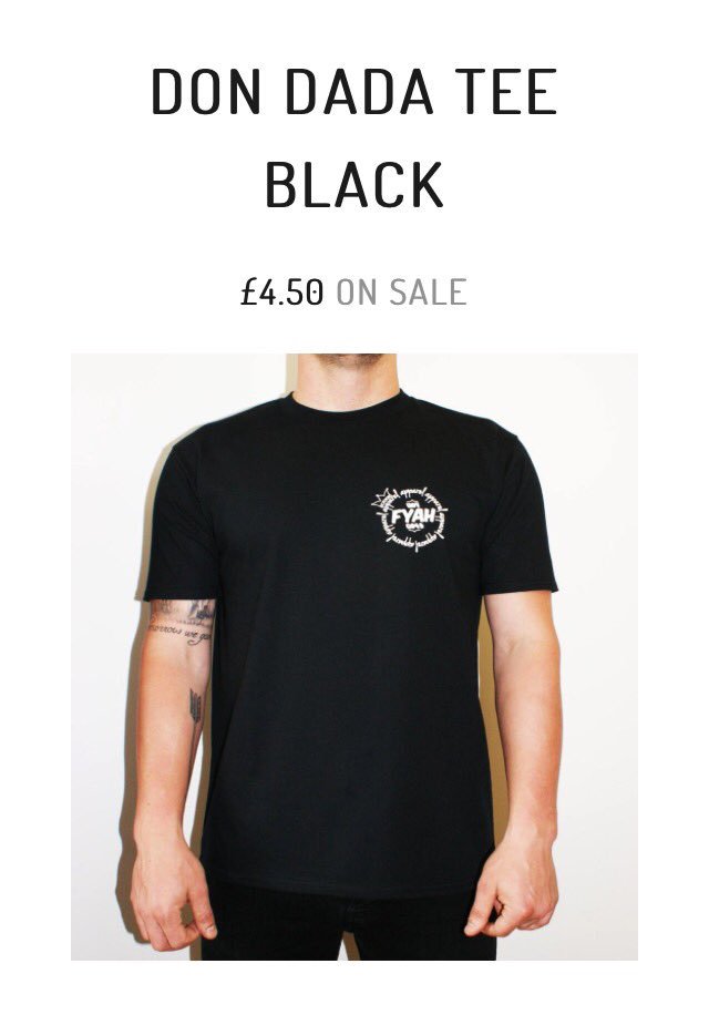 FyahApparel's tweet photo. CLEARANCE! EVERYTHING MUST GO. 
GRAB THIS TSHIRT FOR JUST £4.50! SELLING FAST! 
https://t.co/8j7Qb9gc4x https://t.co/P5xl8DY0lz