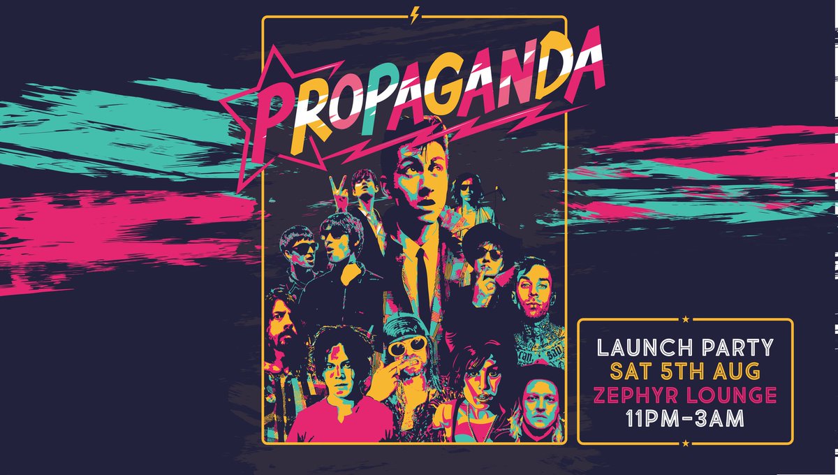 <a href="/PropagandaLeam/">Propagand Leamington</a> Is Launching In <a href="/TheZephyrLounge/">Zephyr Lounge</a> Leamington On Saturday 5th August! 

We Can't Wait! #Props