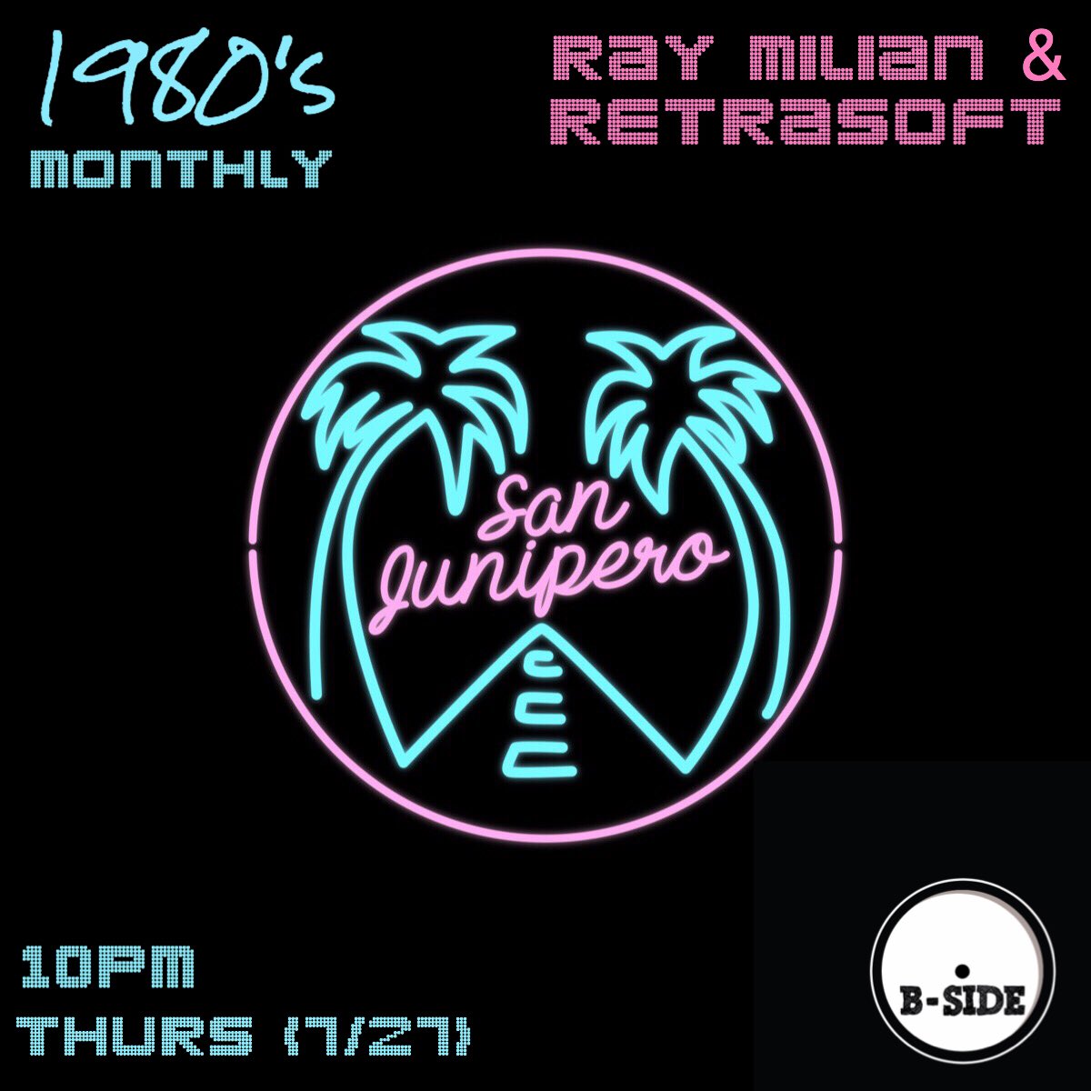 preseasonband's tweet photo. My official birthday party this week going down @bside! 80s and synthwave jams with @OfftheRadar 👨🏻‍🎤👨🏻‍🎤 https://t.co/pitS4UewC1