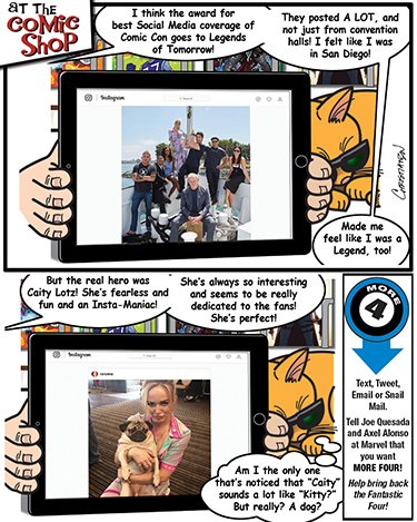 mcmikel_mike's tweet photo. JULY 25, 2017
Read my original comic strip at
https://t.co/mr7aHLSNjL
#M4RVELCOM1CS #DCCOM1CS #TheRealStanLee #caitylotz https://t.co/OgVumK0mVV