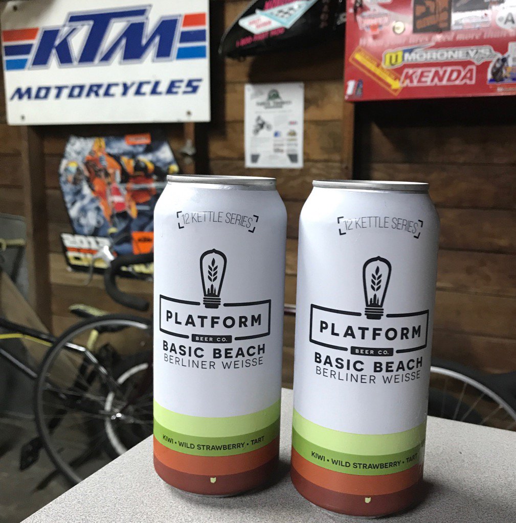 hrc909's tweet image. Look what we found when unpacking one of our kitchen boxes @PlatformBeers #BasicBeach #Reunited #CLEbeer #SourBeer 😍🍺