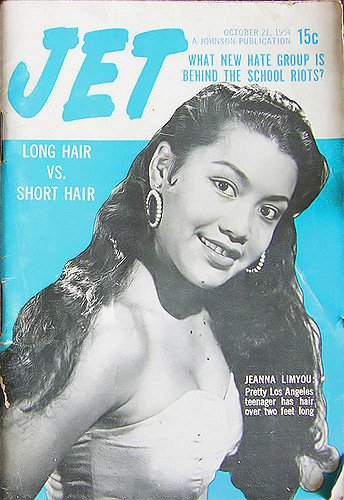 SmithMISC's tweet image. Jeanna Limyou, model of Chinese and African American descent on the cover of Jet Magazine (1954 &amp;amp; 1956) goo.gl/66BPRK