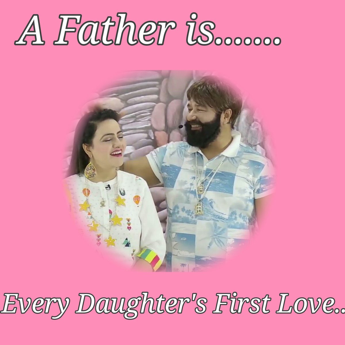 Gurasim_Mumma's tweet photo. Good Morning To The
King Of Kings @Gurmeetramrahim G
My Supercool Daddy 😘
&amp; Princess @insan_honey Diii😘
#MyPapaMyLife 😘😘😘😘😘😘
Bless Me. https://t.co/tjMgsYJFO7