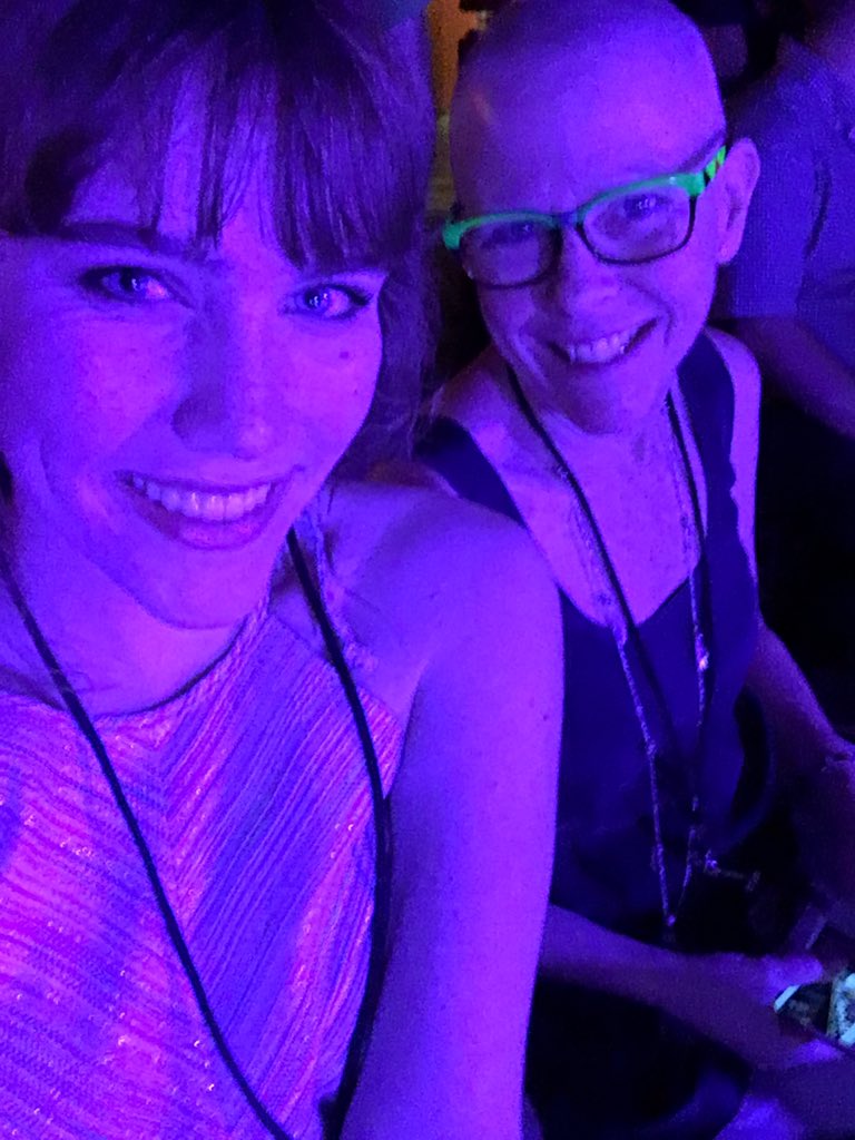 CateW_O's tweet photo. My mum gets mother of the year award for taking me to my first strip club to see @Kathbum #jflmtl https://t.co/1xGVdowhgy