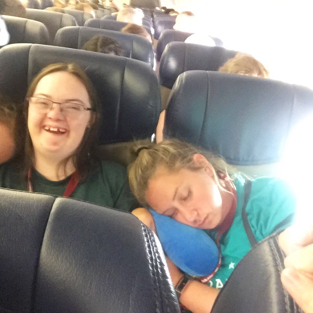 AyyyRDT's tweet photo. Chaperoned 38 students at to the best buddies conference in Indiana all weekend&pulled an all nighter for airport duty #TIRED #BBLC2017 https://t.co/8FMtX98dPr