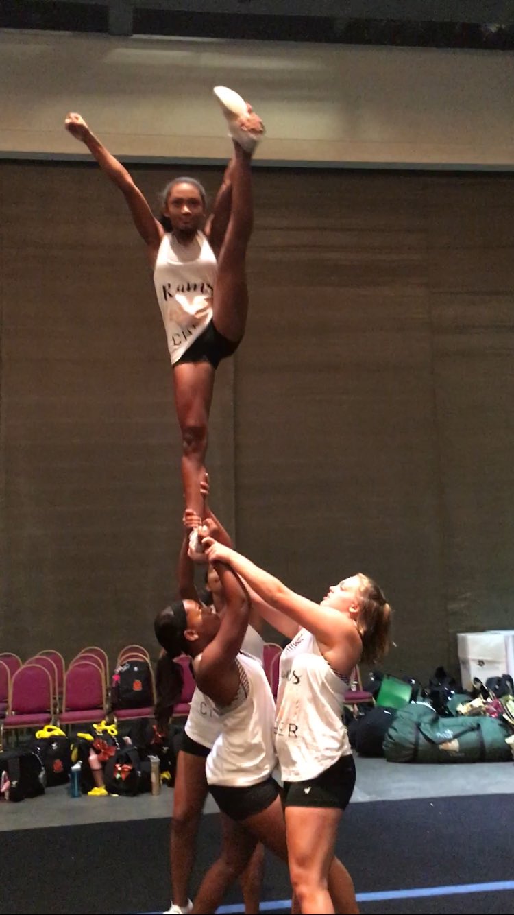 MCHS Cheer on Twitter: "Rocking the heel stretch! #RamPride #cheercamp2017  https://t.co/XCYM4Ip9hC" / Twitter