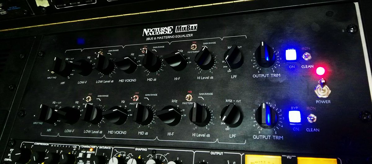 MixbusTv's tweet photo. MIXBAX EQ # 01 2bus &amp; Mastering Equalizer by NOCTURNE AUDIO &amp;@MixbusTv
#masteringeq #2buseq #2busequalizer #allstepped #hardwareequalizer https://t.co/JZadJd4YKa