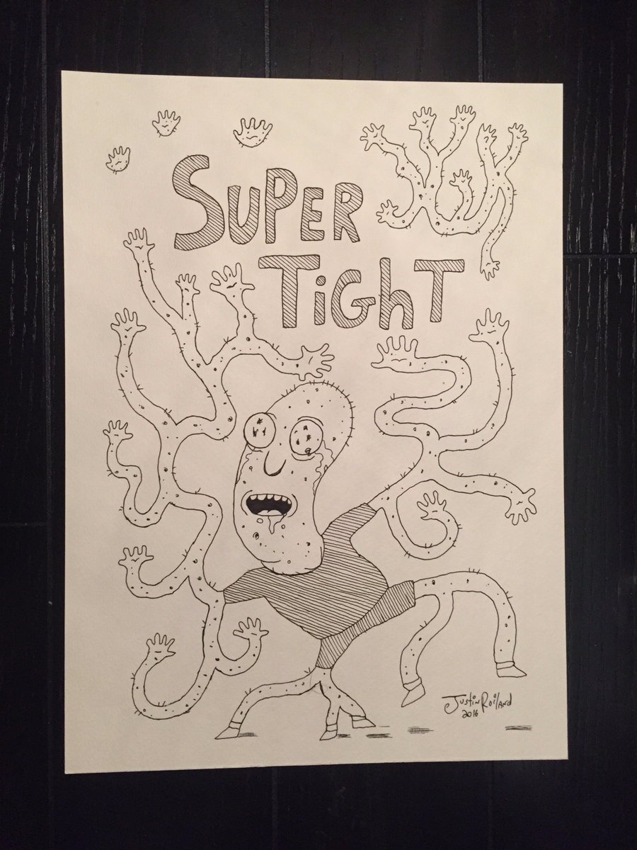 Thanks Rick &amp; Morty co-creator <a href="/JustinRoiland/">Justin Roiland</a> for providing limited edition posters for <a href="/SUPERTIGHT_LA/">SUPER TIGHT</a> Vol. 28! All proceeds==><a href="/HopeForPaws/">Hope For Paws</a>