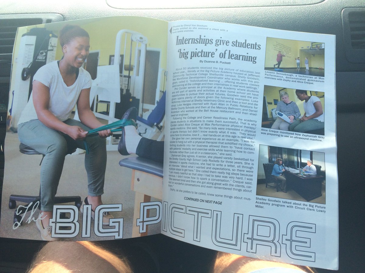 Just checking out the August edition of Shelby Life magazine on our way to #thebang2017 proud to have <a href="/bigpiclearning/">Big Picture Learning</a> in <a href="/shelbycountysch/">Shelby Co Schools Ky</a>
