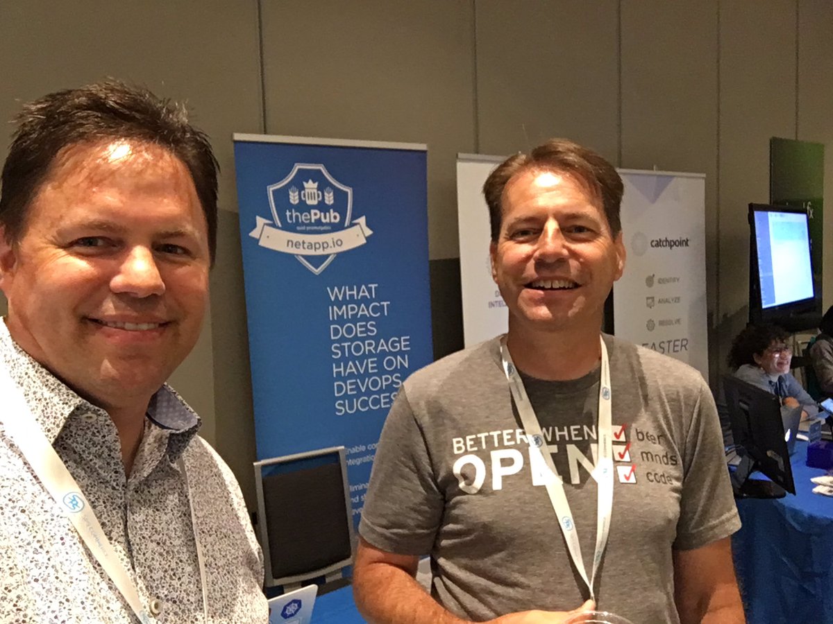 keithnorbie's tweet photo. DevOps easy button? Check out great @NetApp partner @RedHatCloud & #OpenShift + NetApp.io Trident (K8S adapter) #DevOpsDaysMN https://t.co/P4KeXc8Azv