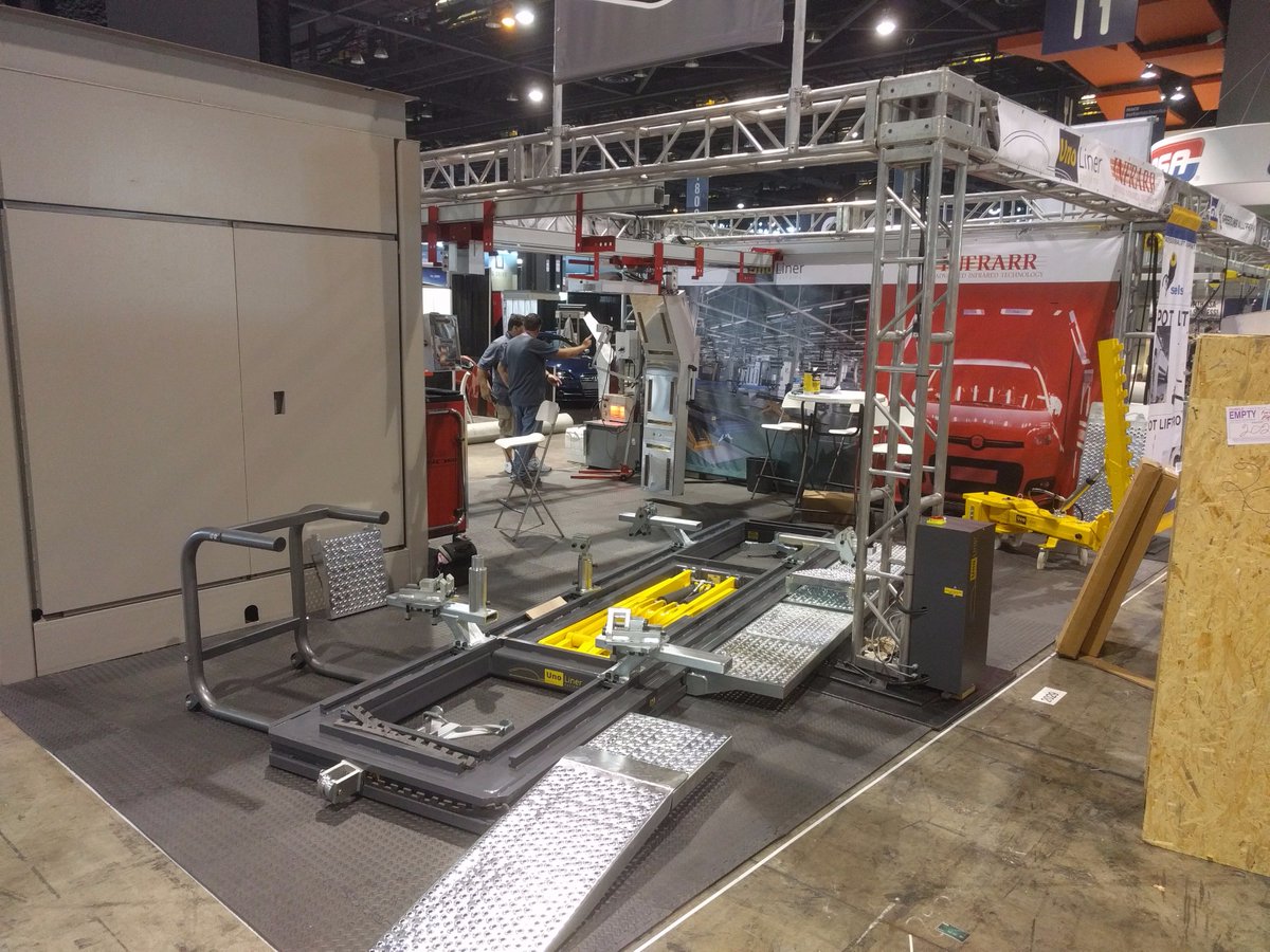 We are almost set for the Nace Automechanica exhibition here in Chicago! Come visit us at stand 2029 #NACEAutomechanika #automechanika