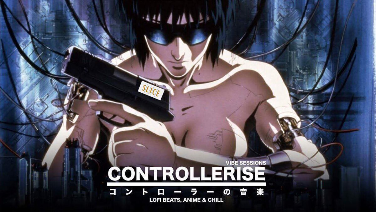FUNKSHU_'s tweet image. Yall come through to #Controllerise this Thursday, me and the homies throwing down some killer beats. Anime feature this week is G.I.T.S.