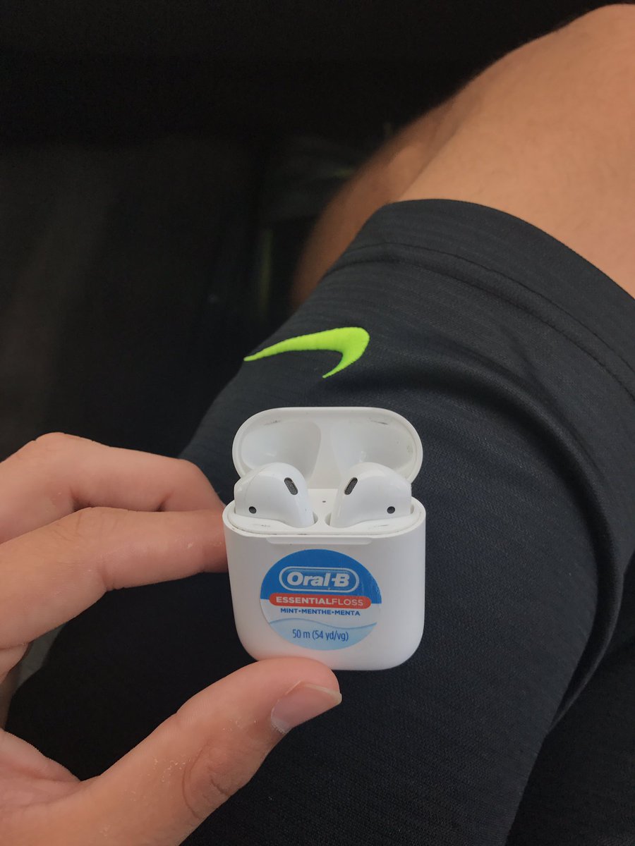 joelarsonlawns's tweet photo. how i prevent people from stealing my AirPods https://t.co/vvJZ7GBGCL
