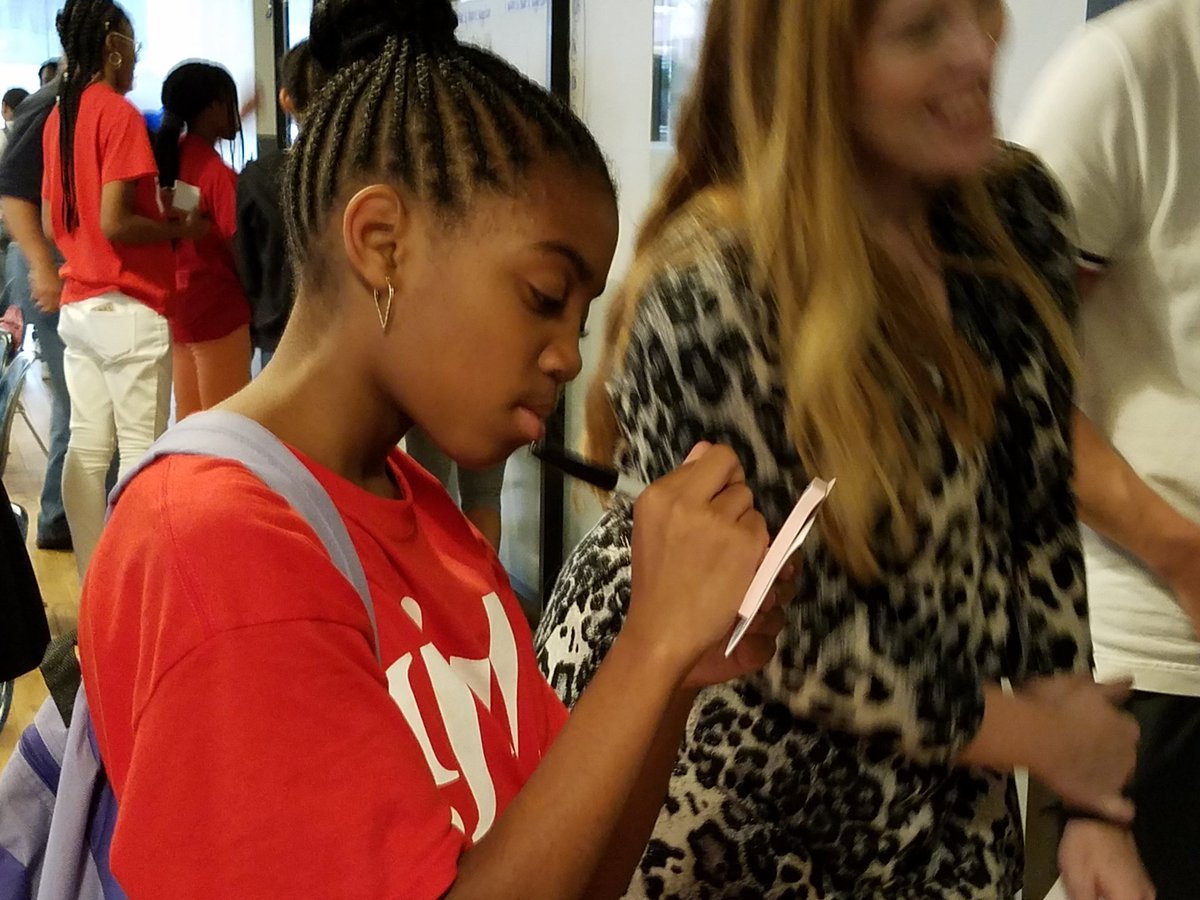 <a href="/TheBeeSchool/">The Bee School</a> helps Girls Inc use Design Thinking to define the persona of a Philadelphian.  Flip carts and post its put to good use!