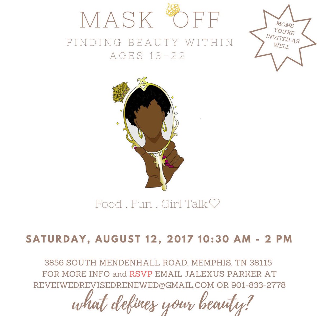 modernhippster's tweet photo. 🗣calling all young ladies around the city of Memphis .... all information is listed in the flyer. This is an event you DO NOT want to miss🚨🚨 https://t.co/KE3CPBWkAq