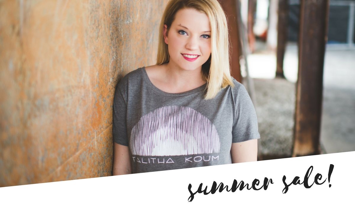 persimmonprints's tweet photo. Our 'Talitha Koum' tee is one of our favorites in our summer sale mix {and it's the comfiest tee you'll ever wear}.

https://t.co/QdfthO5K7P https://t.co/s4z1IjwF8c