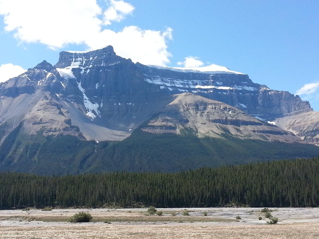 PalladinoP11's tweet image. Detouring around BC's forest fires brings us back through the Icefields... still #inawe of the #Vistas #2alaska #meandmom