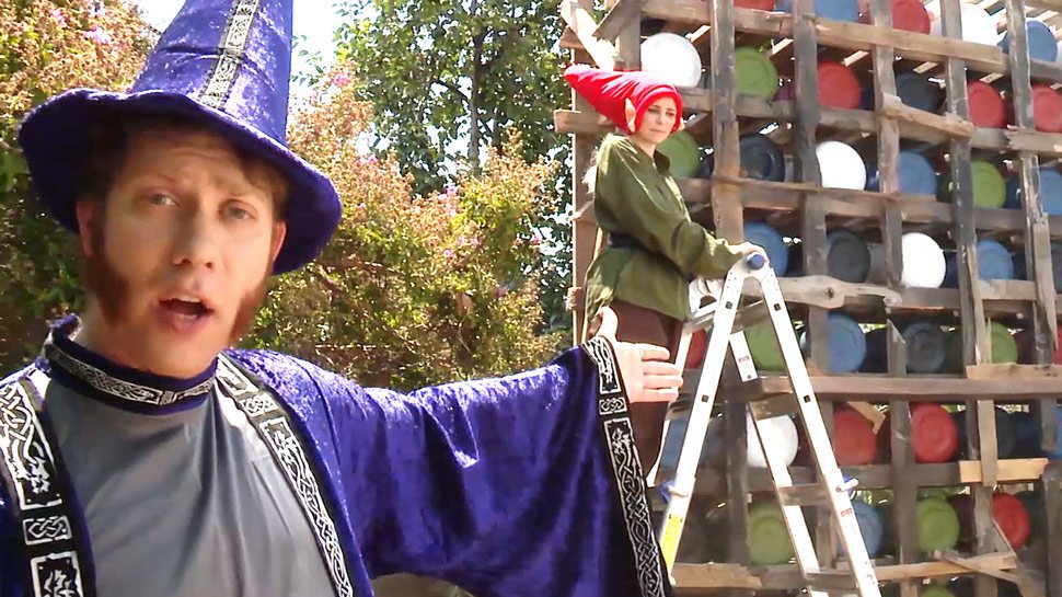 GeekandSundry's tweet photo. What happens when you add #Magic to a match-3 game? @MtGPuzzleQuest IRL from @Hydra_Lord &amp; Co.! https://t.co/TDcSUyWxcY https://t.co/DAYobmpJ31