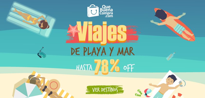 QueBuenaCompra's tweet photo. ¡Disfruta de un buen viaje a muy buen precio, solo en #QuéBuenaCompra!
Conoce más planes y destinos aquí https://t.co/eyj6CCf8Qh https://t.co/IkFBmIWEF3