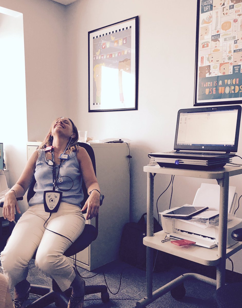 e3northeastern's tweet photo. Northeastern hooked up at our Interacoustics Eclipse training. https://t.co/dTNHbud3nf