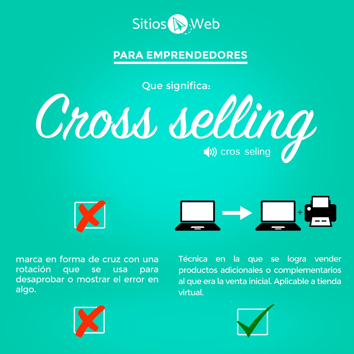 Sitiosyweb's tweet photo. Un #venta debe ser el inicio de muchas otras y la fidelización de un cliente. Hoy en #SitiosyWebParaEmprendedores Cross Selling https://t.co/M1prJWlmB2