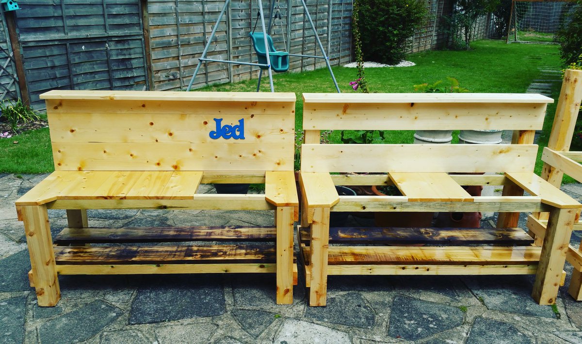 CCarpentry12's tweet photo. Jed is a lucky boy #mudbench #personalised #handmade #StAlbans https://t.co/EHnhcmzn5q
