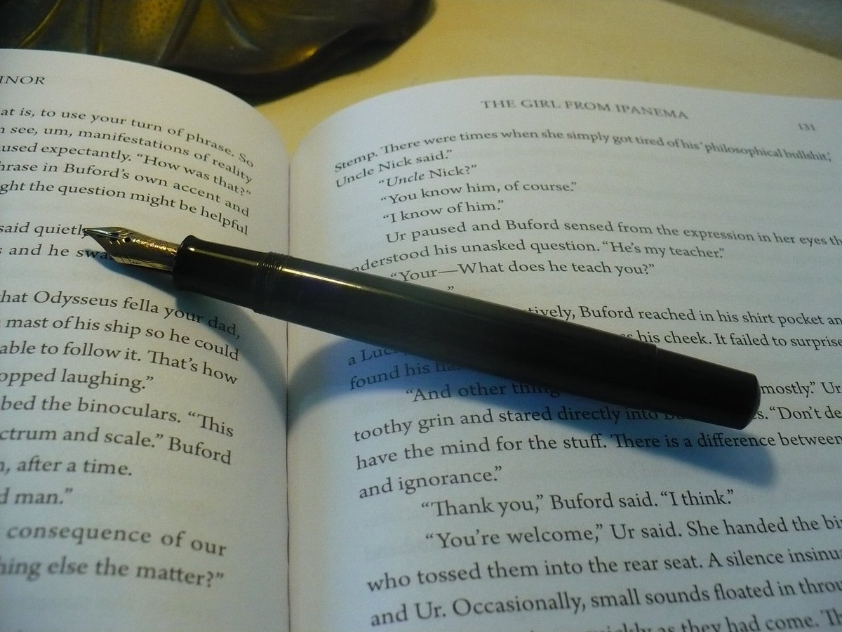 AjaxMinor1's tweet photo. Love my #fountainpen. I #writebyhand, and get it typed up later. https://t.co/LejMOiM9KD