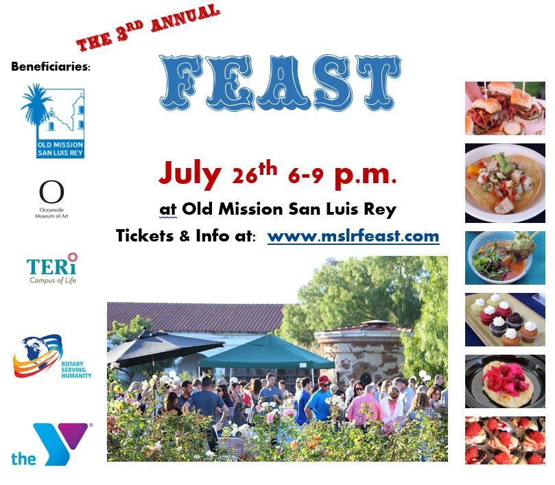MissionSLR's tweet photo. FEAST is tomorrow!  Only a few hours left to get your tickets.  https://t.co/Fy8vLpC0LZ https://t.co/lJHoSgKk8E