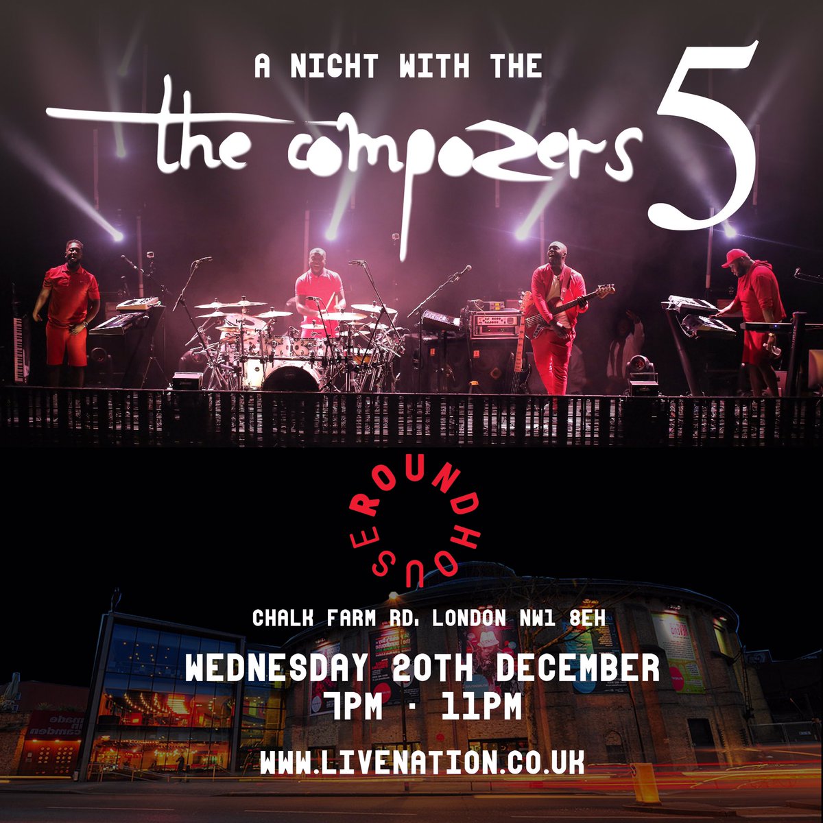 Compozers's tweet photo. We've just announce A Night With The Compozers 5.. 20th Dec... tickets out Friday .. this is the big one ...retweet 🙏🏾 https://t.co/IEZDrkIIbn