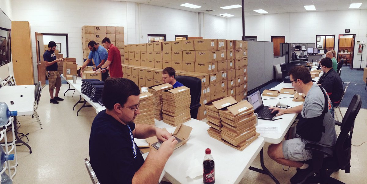 MidwayISD Technology (@misd_tech) on Twitter photo The tech crew is working hard to prepare tech for students and staff this summer. #1Midway Thanks also to <a href="/texasaggie95/">DawnSchwertnerWalker</a> and @MrsNealtendo! The tech crew is working hard to prepare tech for students and staff this summer. #1Midway Thanks also to <a href="/texasaggie95/">DawnSchwertnerWalker</a> and @MrsNealtendo!