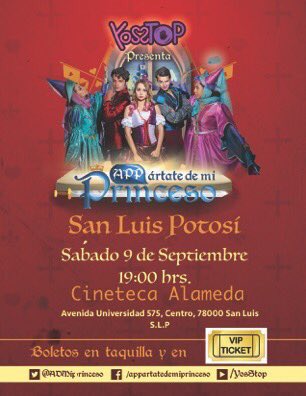 ADMiPrinceso's tweet photo. Stoppers de San Luis Potosí ! ¿Ya tienen sus boletos ? Ingresen a https://t.co/dDx4sYGTHn https://t.co/suLhQP2YJt