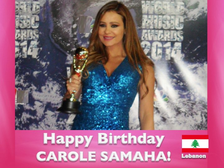 Happy Birthday to the 2014 World Music Awards Winner                