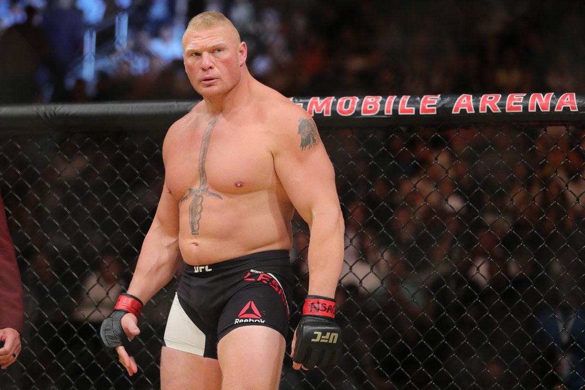 BleacherReport's tweet photo. "I would love to fight Brock Lesnar."

"Would I fight Jon Jones? Anytime, anywhere.”

Well? https://t.co/9nHQdvZkvs https://t.co/4NMvD1KZLS