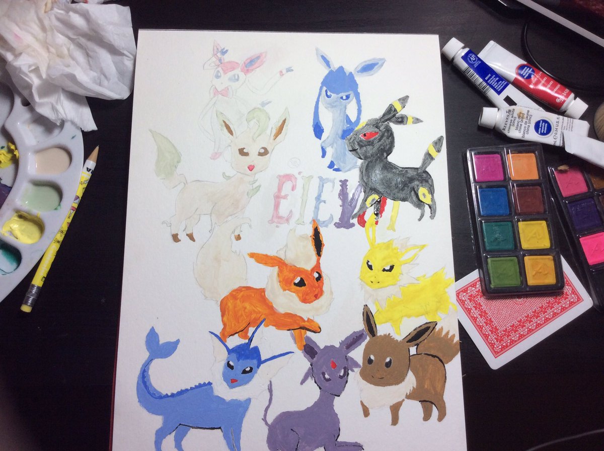 Luna_Nightmares's tweet photo. Eevee https://t.co/6p7xMA0gp7