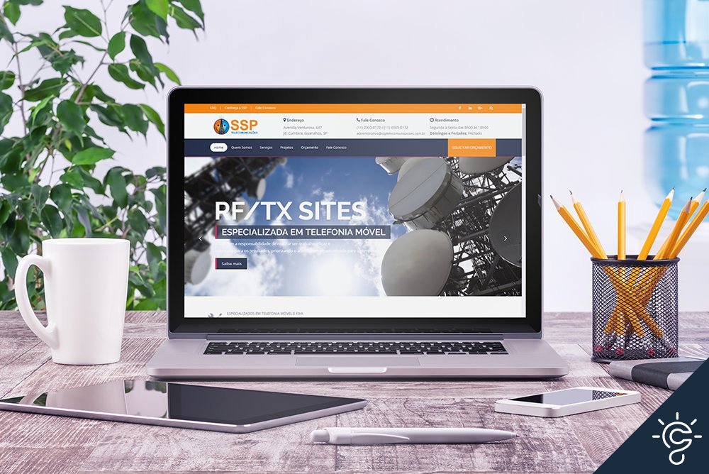CreativingWeb's tweet photo. A SSP Telecomunicações confiou na Creativing a missão de desenvolver seu novo site. O resultado? Ficou incrível! https://t.co/t0DZj4rC1f https://t.co/mDWGS41N91