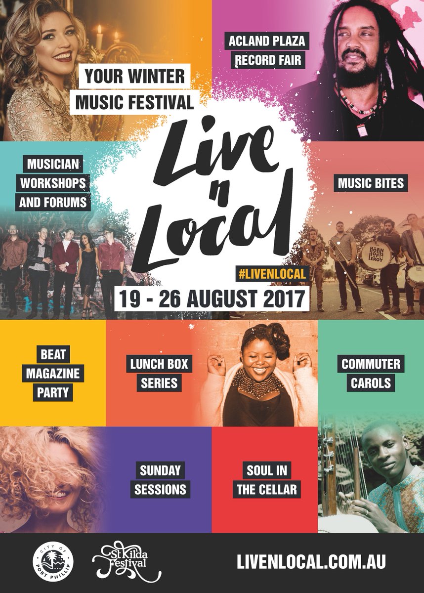 Live’n’Local free music @ St Kilda (and beyond)