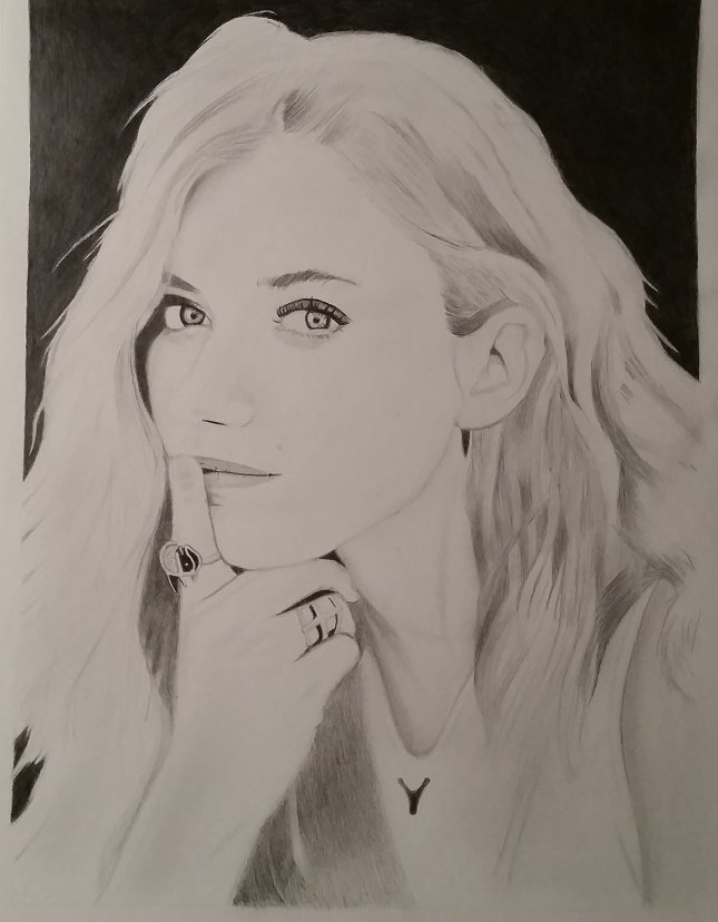 WilliamsArtwork's tweet photo. Drawing of talented actress Imogen Poots, took me around 20 hours to draw it. @ImogenPootsFan @imogenpdaily https://t.co/mPxeMjRvKQ