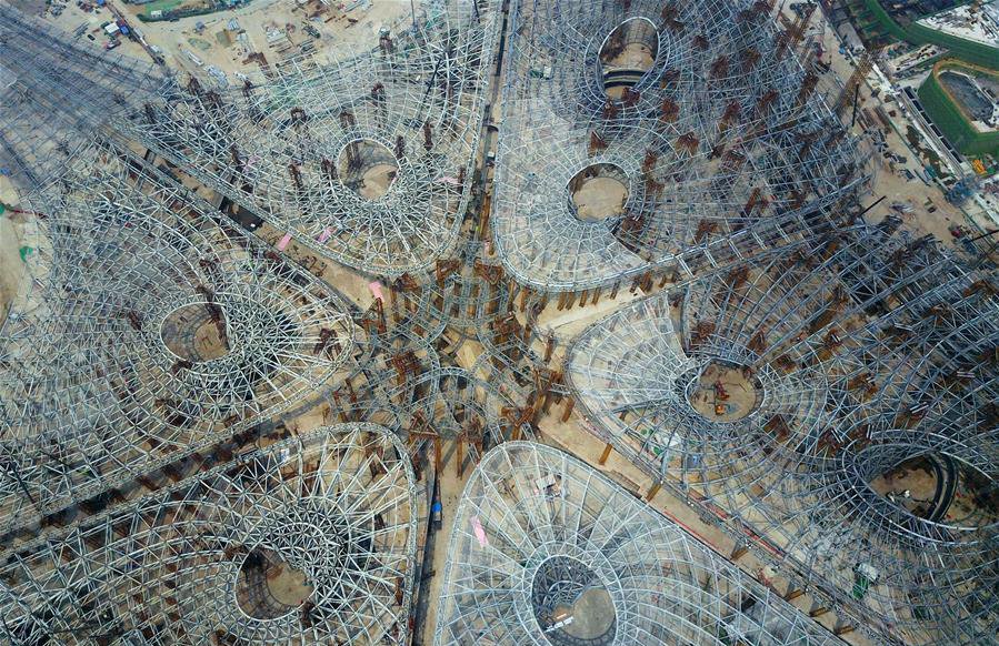 ArchDaily's tweet photo. See the Structural Skeleton of Zaha Hadid Architects' New Airport Terminal in Beijing https://t.co/Udxp8JifFC https://t.co/kebQ1bQ772