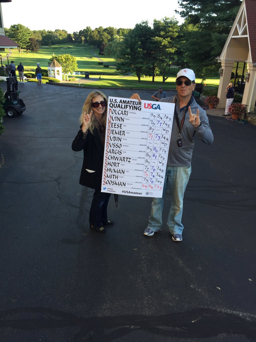 spencersoosman's tweet photo. Super excited to be playing in my first U.S. AM at home. I was -10 through 11 holes and finished like a champ#meatballmadeit  @USGA https://t.co/mA0PAQiS1X