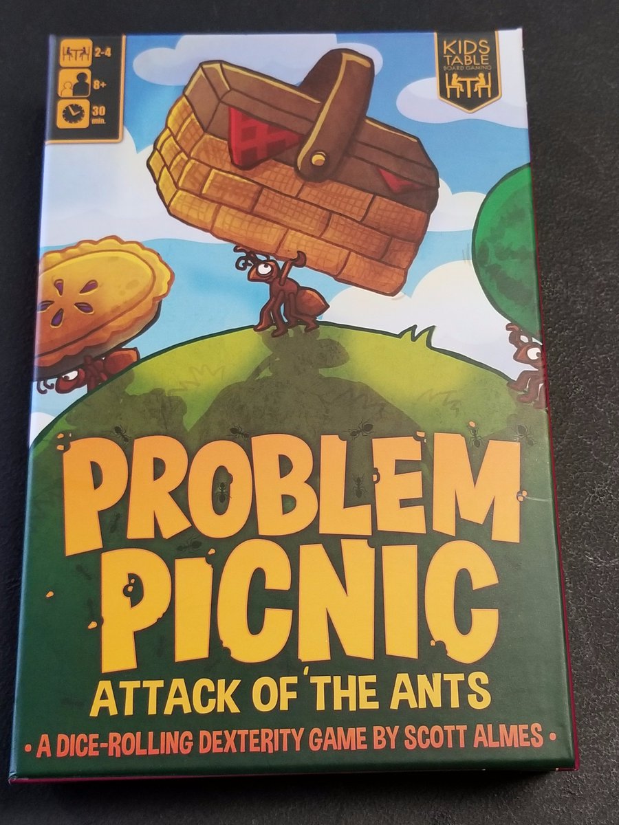 A_Kid_At_Heart's tweet photo. Ants are taking over the store...not real ants!!! We are learning to play "Problem Picnic Attack of the Ants". #AKAH, #RoundRock, #bgfun https://t.co/nxZ8UfhK4t