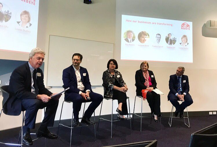 RedEyeApps's tweet photo. "The longer we wait, the greater the risk & the greater the impact on our customers" - Ray Weekes on digital disruption #redeyeexecforum https://t.co/yd0Dfluooc