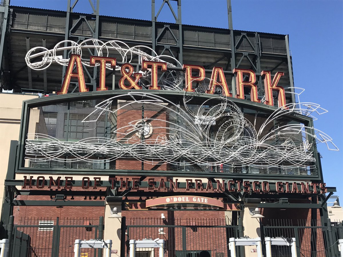 andrewmiller214's tweet photo. We have arrived at AT&T Park for some @SFGiants baseball!!! #PITvsSFG https://t.co/vlWMlrFDgv
