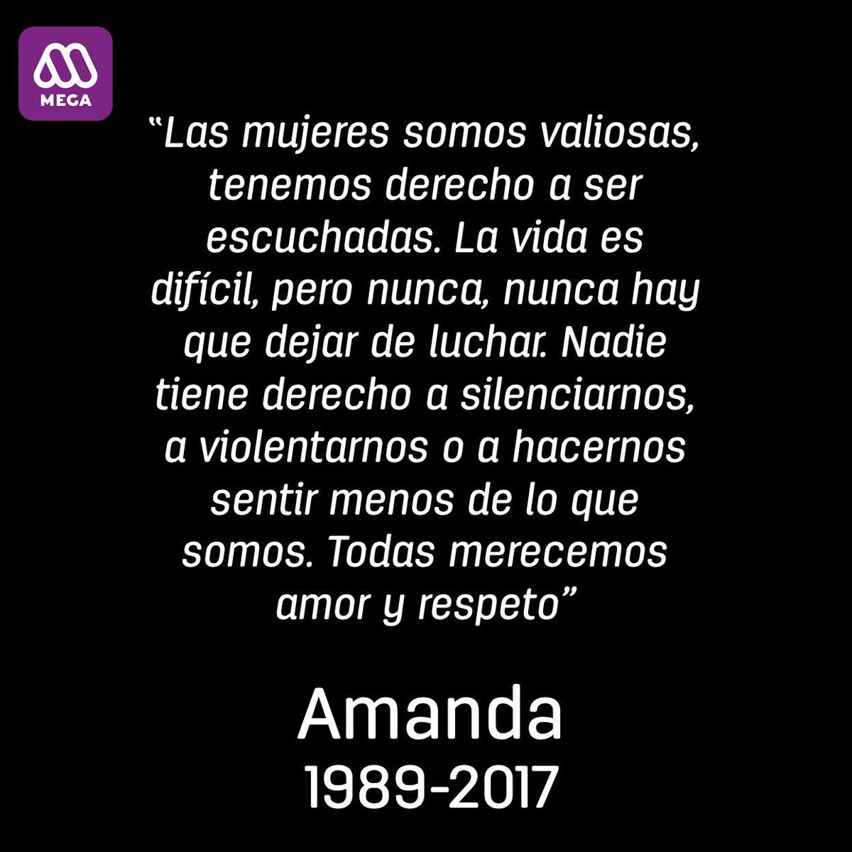 Mega's tweet photo. No hay nada más que añadir #AmandaGranFinal https://t.co/qzRQ64HeEj