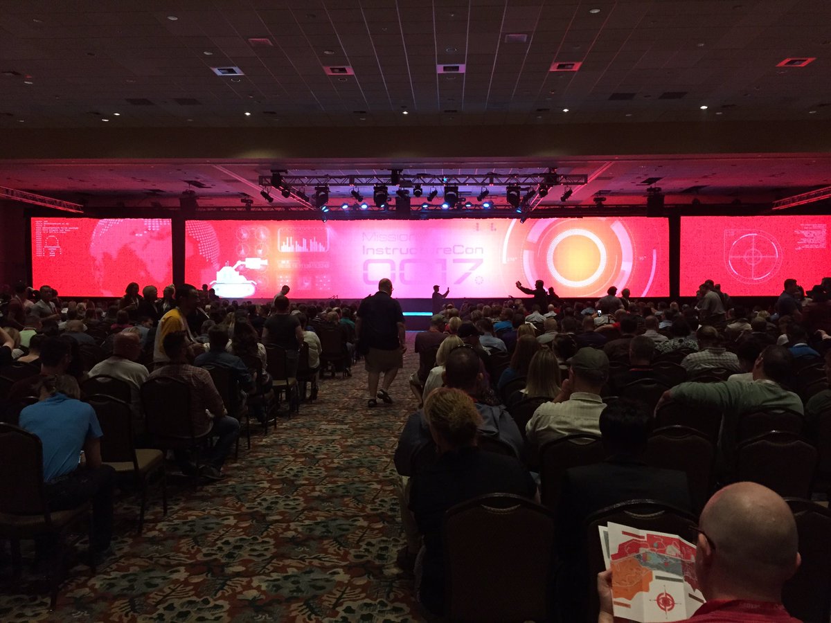 Dotted8thNote's tweet photo. About to take in the opening night keynote of #InstructureCon 2017
#InstCon17 #EdTech #ComprehendIt https://t.co/Ln40m1e2JJ