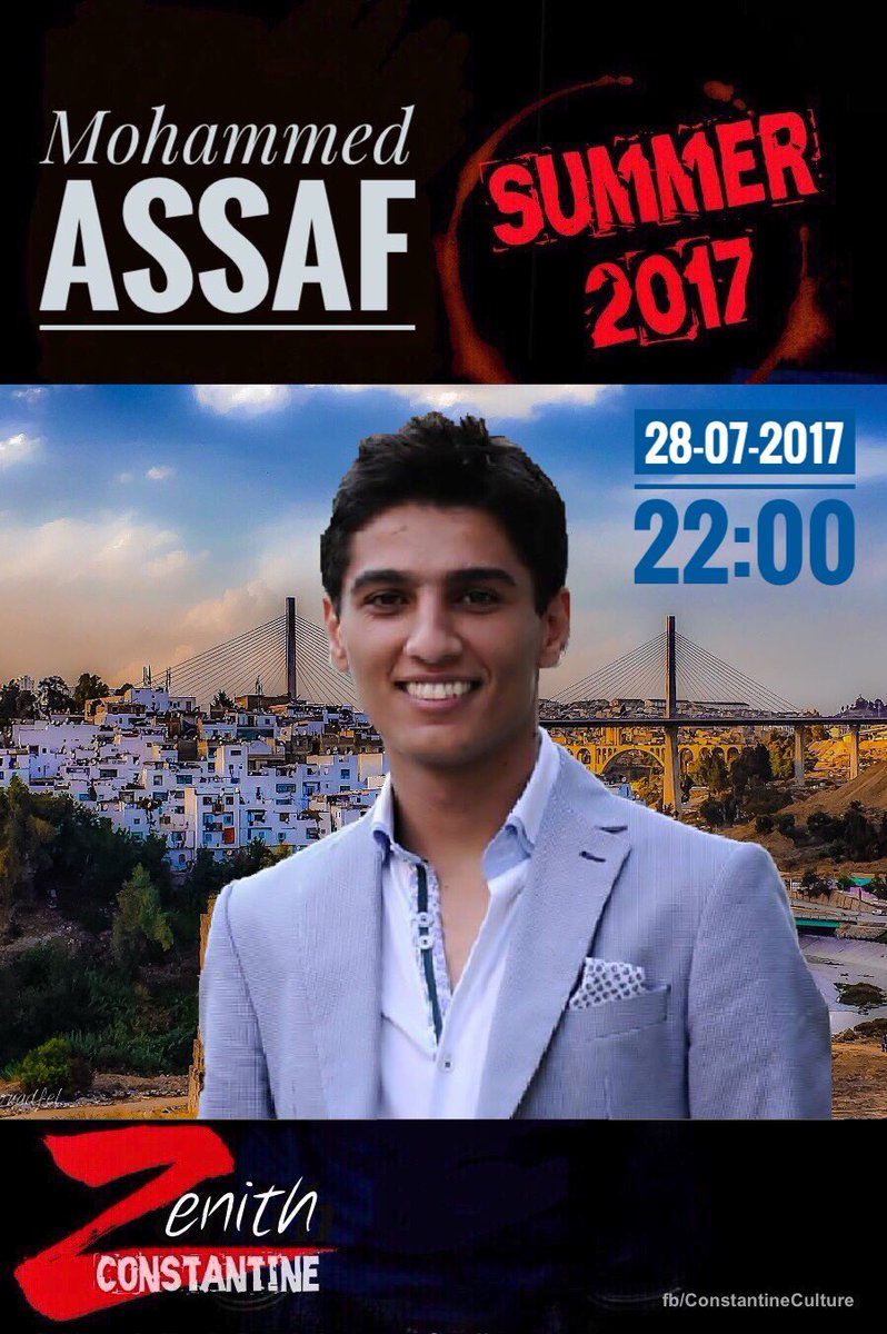 Constantineccca's tweet photo. @MohammedAssaf89 le 28-07-17 au #ZenithdeConstantine  #MohammedAssaf #AssafinAlgeria #AssafinConstantine #Constantine #ConstantineCulture https://t.co/4KIV7Sa2Y0