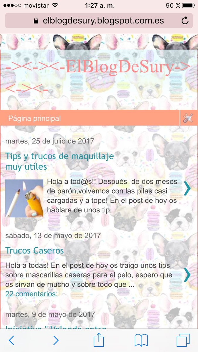 veriitty's tweet photo. Nueva entrada en el blog!! #elblogdesury #blogger #makeup #tips #blog https://t.co/UX9mfbSSLj